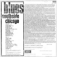 Blues Southside Chicago LP - Back